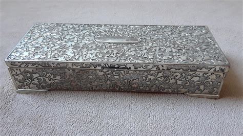 jewelry box with metal|jewelry box for silver storage.